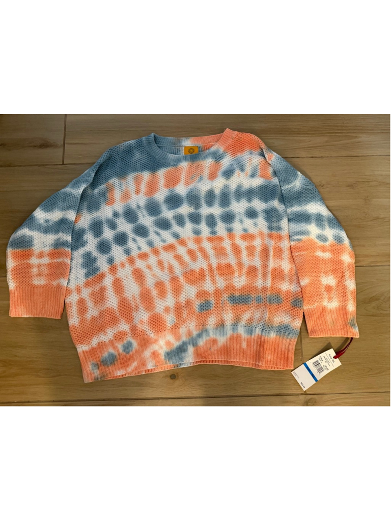 New Ruby Rd Cotton Blend Crew Neck Lightweight Sweater Xl $63